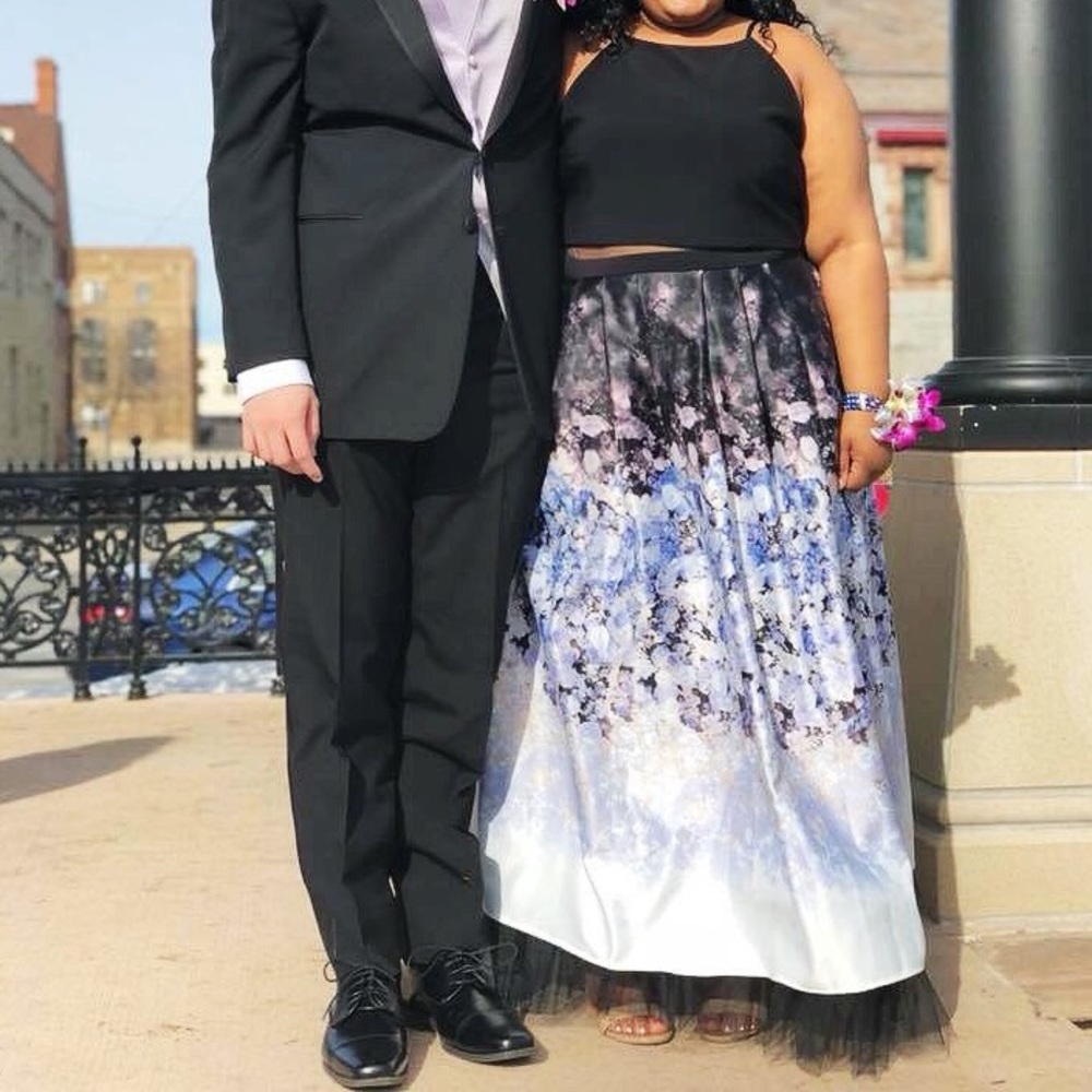 Plus size prom dress